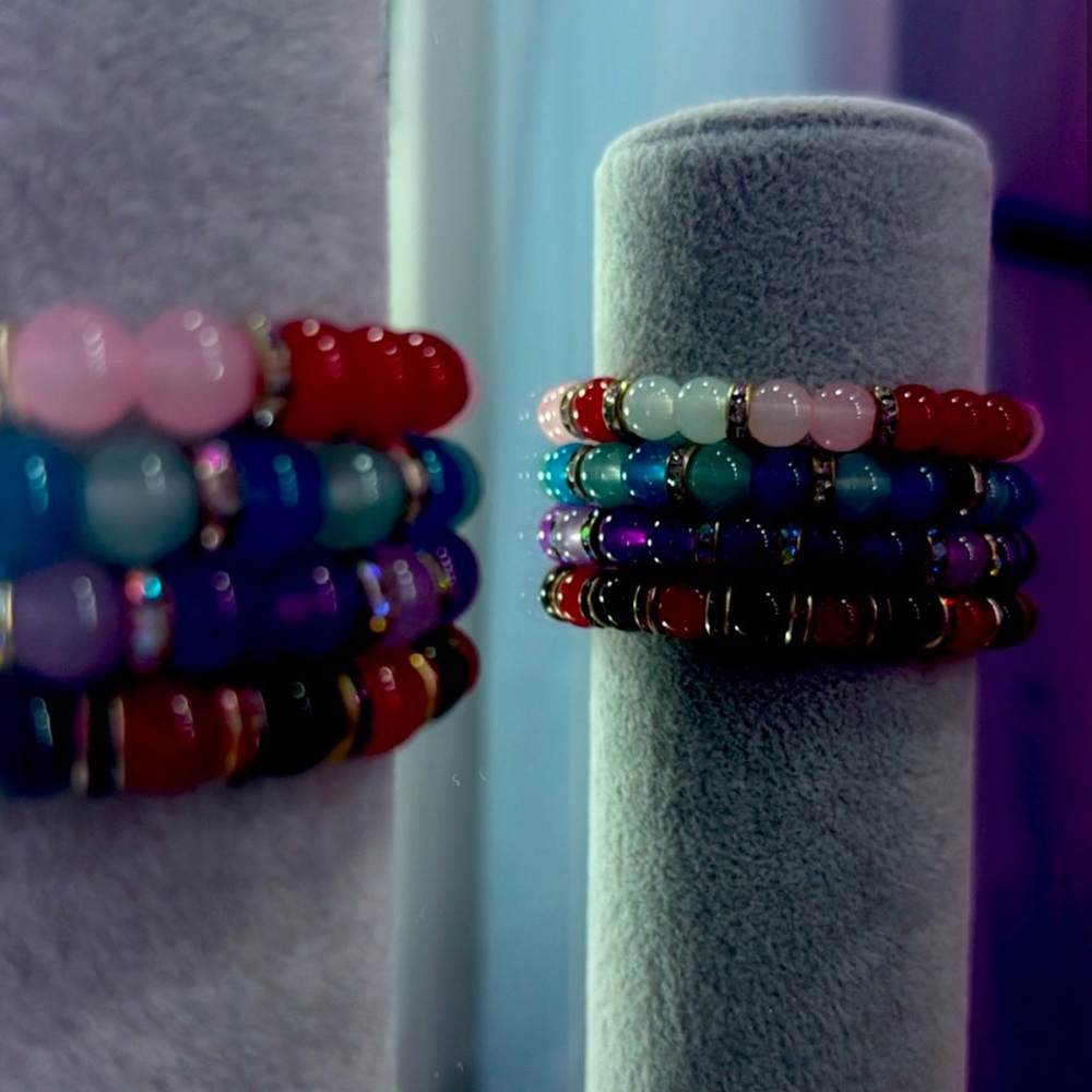 Glass Bead Bracelets